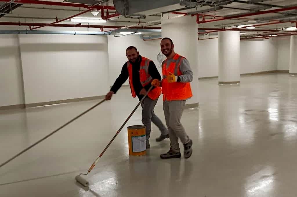 Rulo ile Sürme ile Epoksi Kaplama Rulo İle Sürülen Epoksi Boya