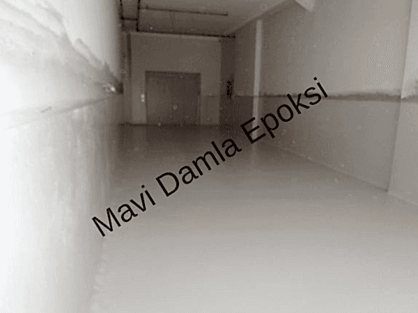 Portakal Doku Desenli Bitmiş Otopark Epoksi Zemin Kaplaması