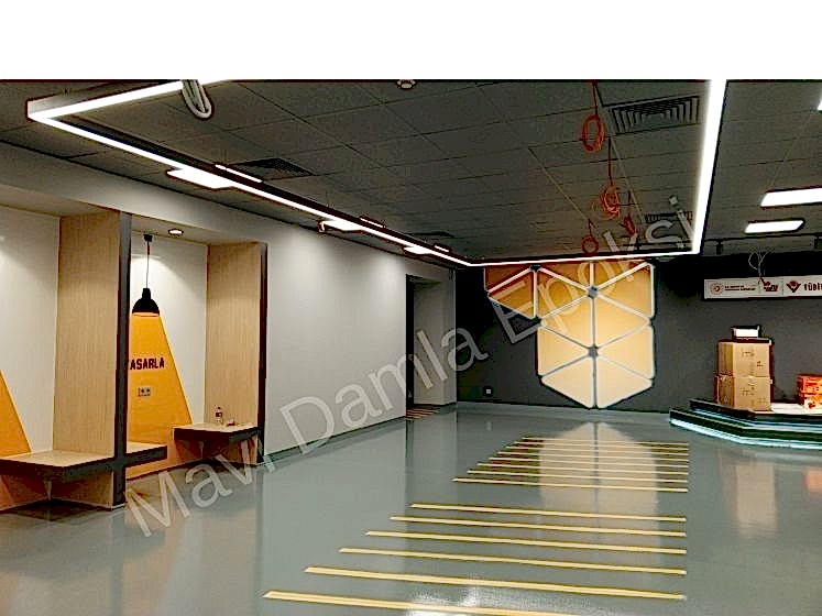 Hijyen antibakteriyel epoksi zemin kaplaması