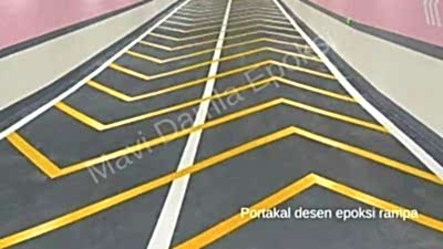 otopark rampa kaymaz epoksi uygulaması